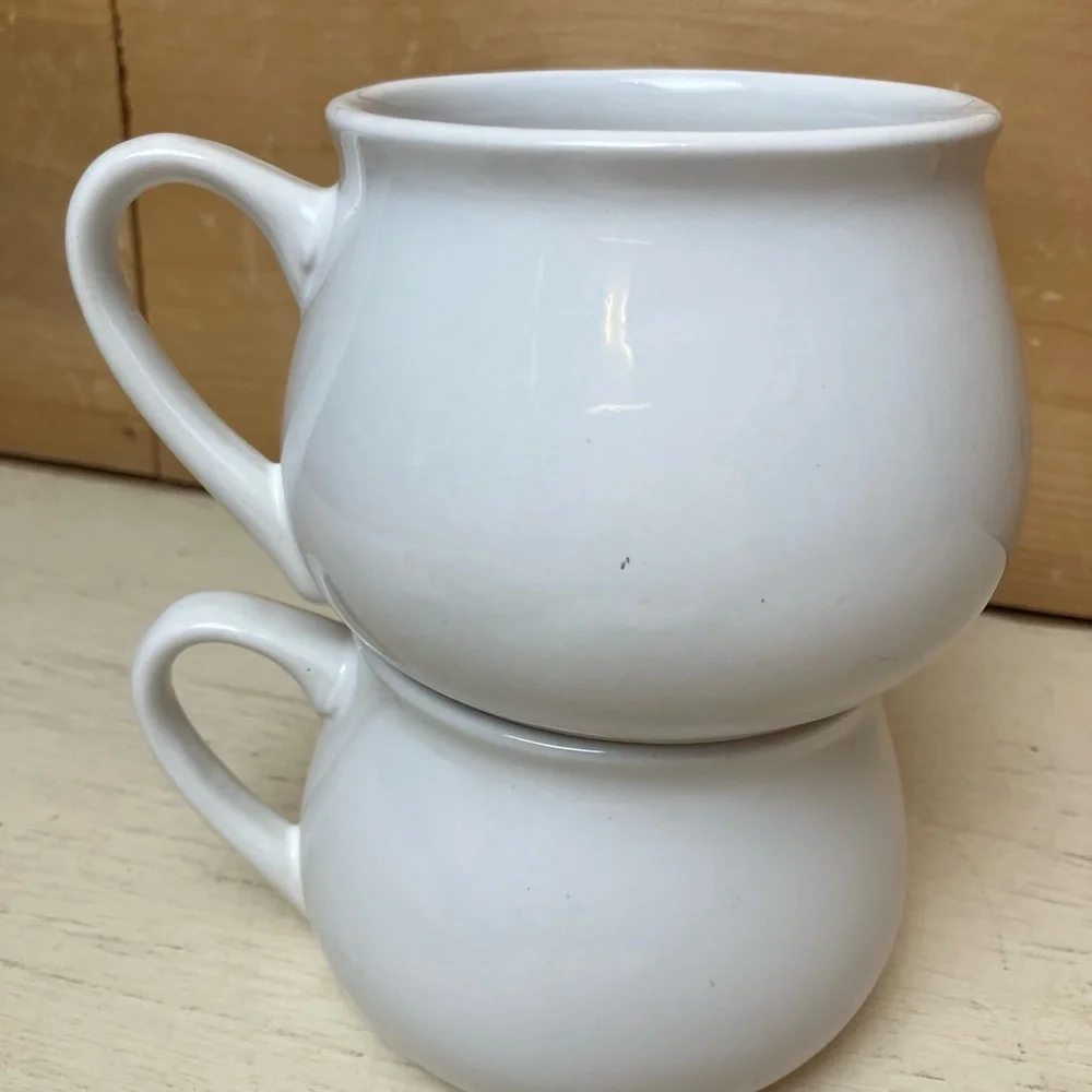Tomato Soup Ceramic Mugs - Set of 2
